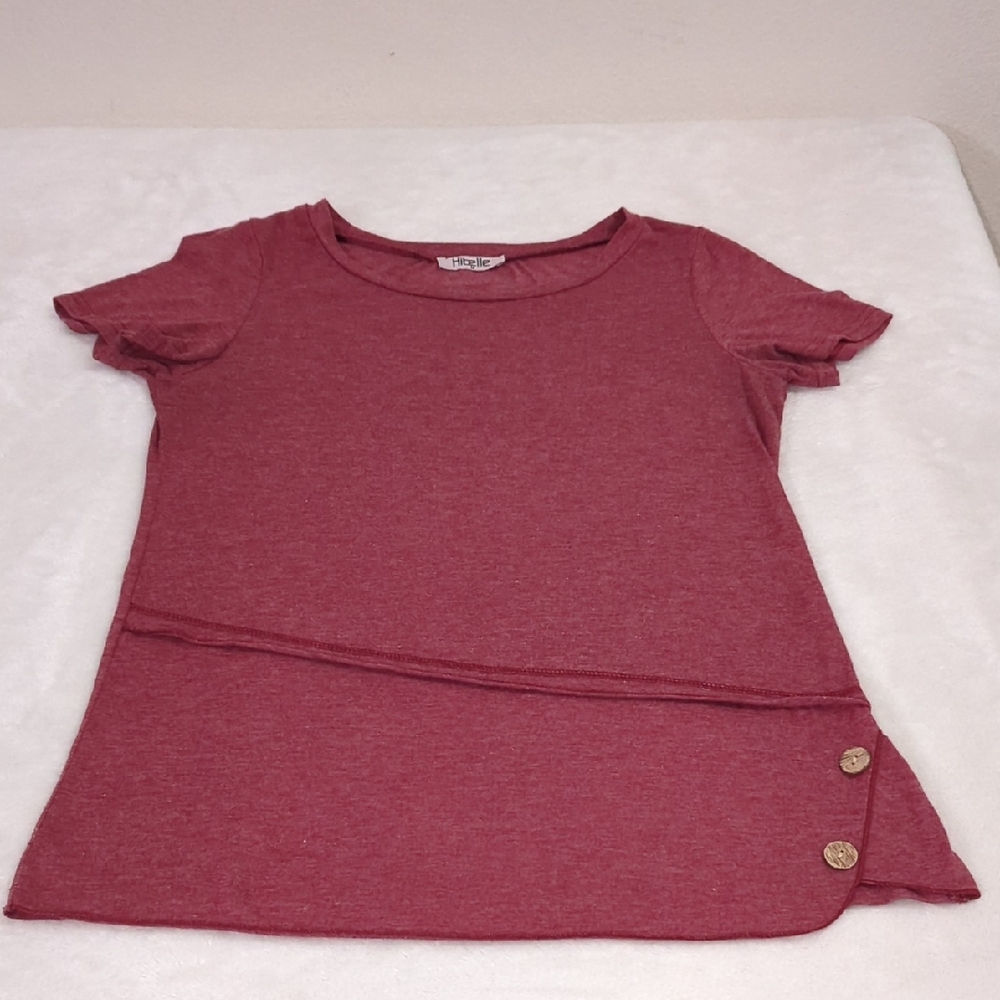 Soft Peplum Top M EUC
